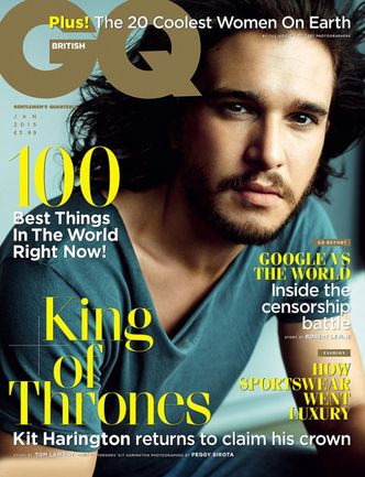 "Jon Snow" w magazynie "GQ"!