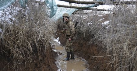 Ukraina, linia frontu. Tak tam teraz jest. Nagrania obiegły sieć