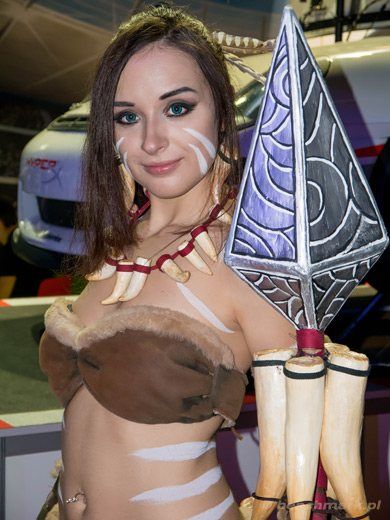 cosplay PGA dziewczyna