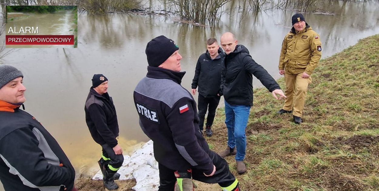 PILNE: Alarm przeciwpowodziowy w powiecie płockim!