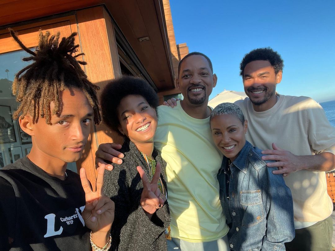 Will Smith w rodzinnym gronie