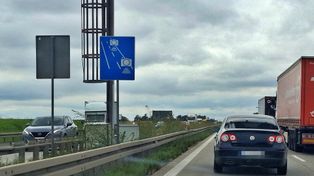 Utrudnienia A4 w kierunku granicy. Montują Odcinkowy Pomiar Prędkości