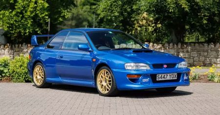 Subaru byłego mistrza WRC zostało sprzedane za imponującą kwotę
