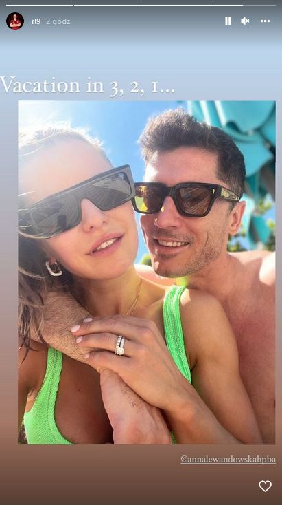 Anna i Robert Lewandowscy wypoczywają na rodzinnych wakacjach
