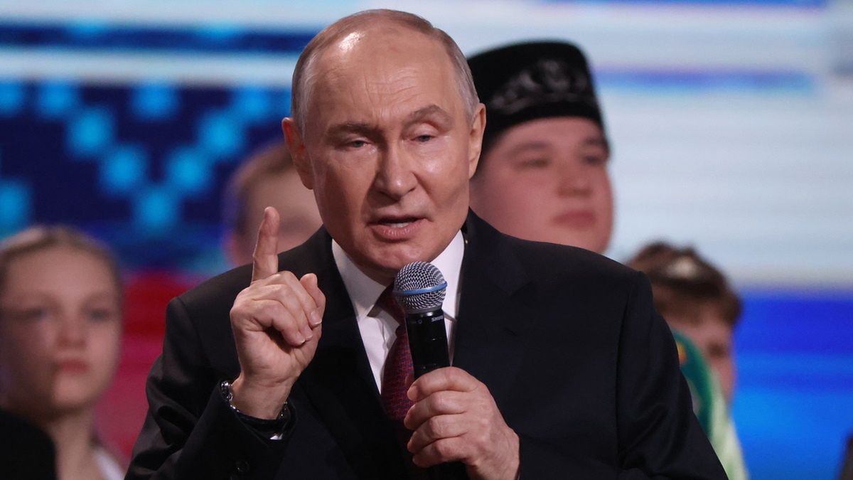 Władimir Putin, prezydent Rosji.