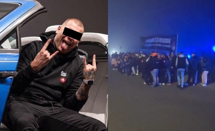 Fani Buddy zorganizowali KOLEJNY PROTEST przed aresztem w Nowogardzie. Tłum wykrzykiwał: "Kamilu, trzymaj się!"