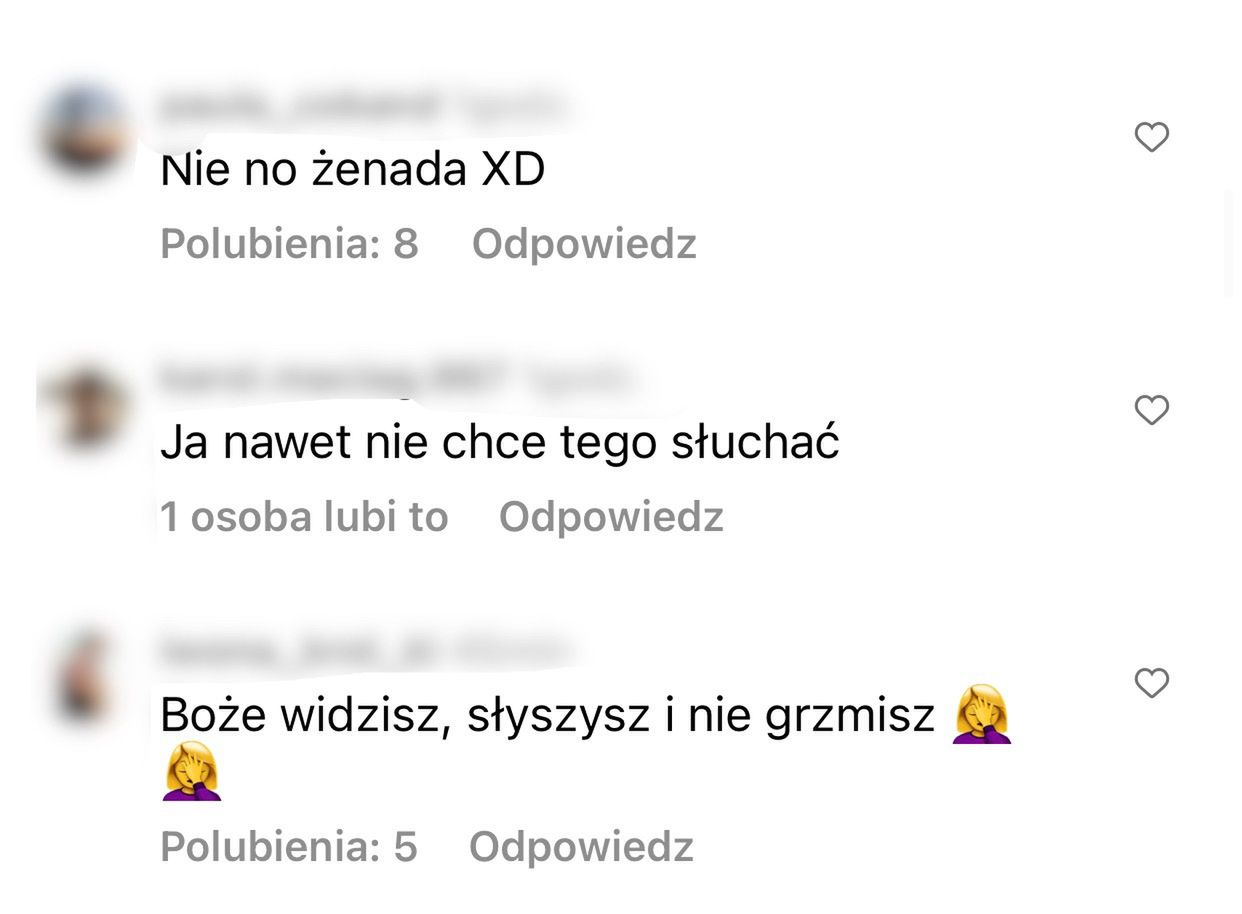 Internauci krytykują Caroline Derpienski 