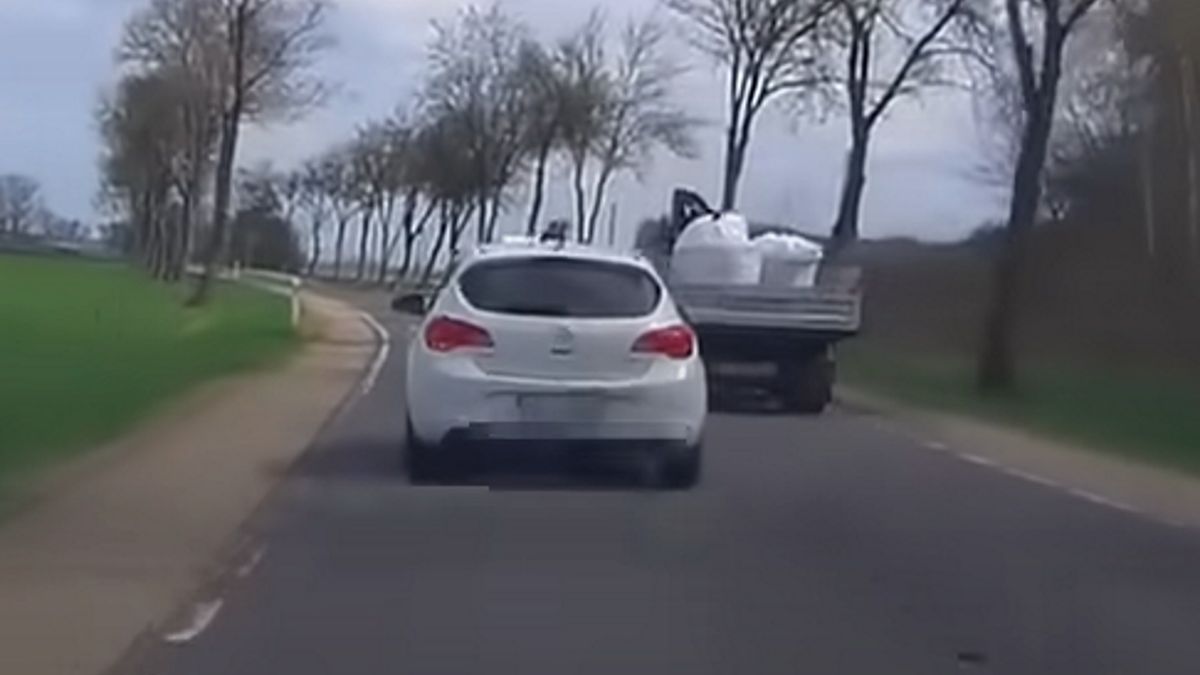 Kierowca bezskutecznie starał się uciec