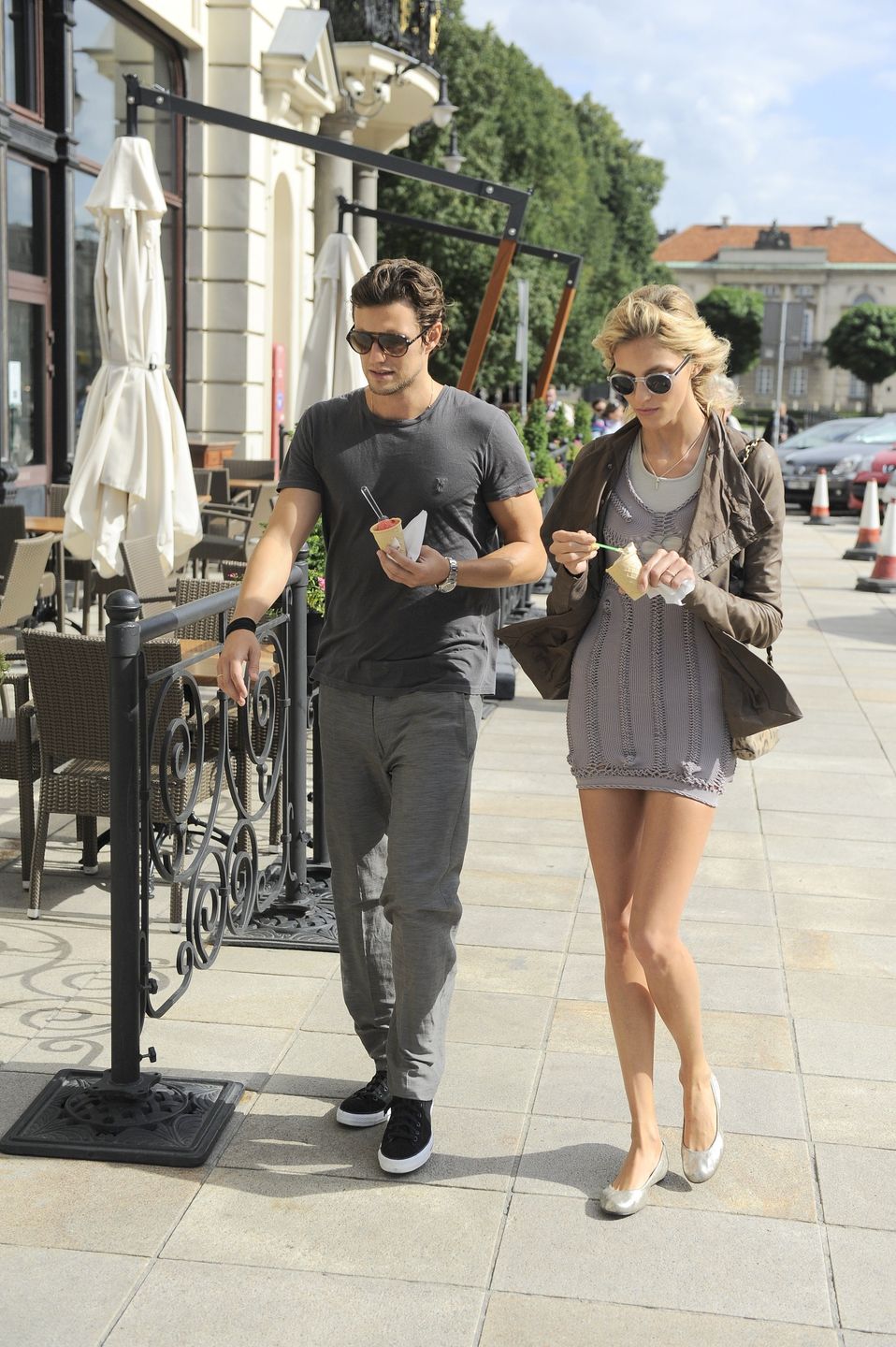 Anja Rubik i Sasha Knezević