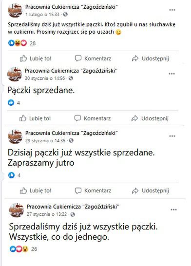 Pączki rozchodzą się jak ciepłe bułeczki