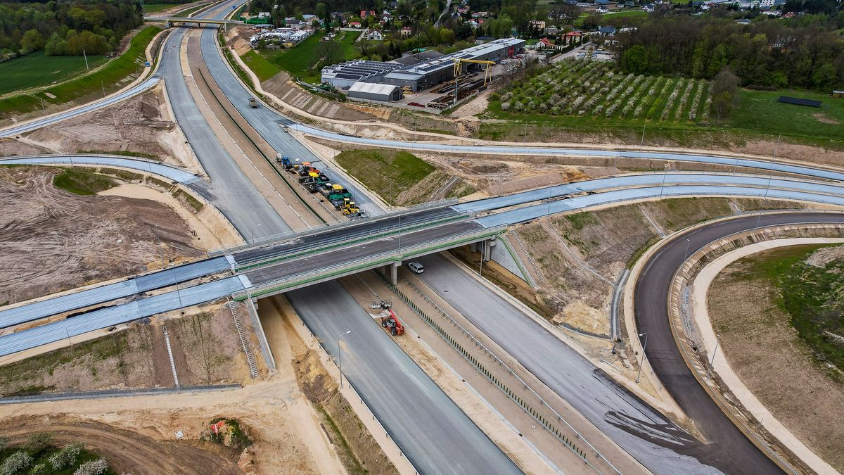 Budowa odcinka A2 Siedlce Zachód - Siedlce Południe (stan na kwiecień 2024 r.)
