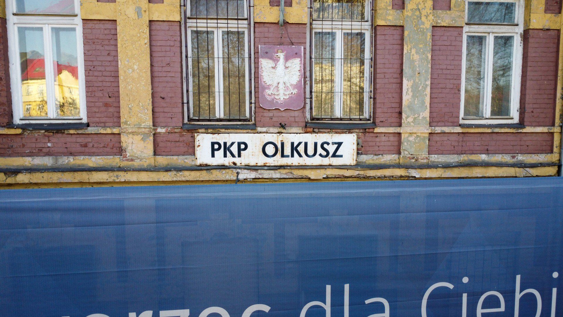 Dworzec kolejowy w Olkuszu