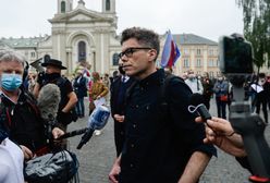 Manifestacja przed Sądem Najwyższym w obronie Igora Tulei. "Ostatni dzwonek alarmowy"