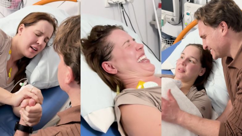 Lil Masti udostępniła NAGRANIE Z PORODU siłami natury: "Czuję GŁÓWKĘ Hektora, jest blisko" (ZDJĘCIA)