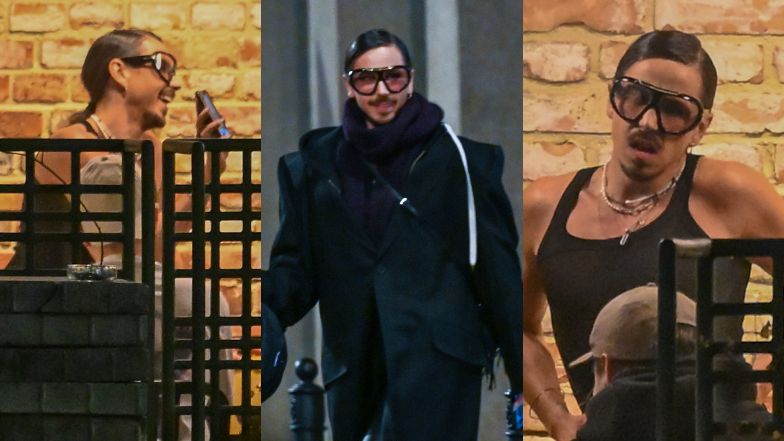 Michał Szpak imprezuje do drugiej w nocy 