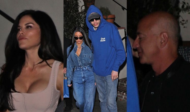 Kim Kardashian na podwójnej randce z Jeffem Bezosem i jego narzeczoną