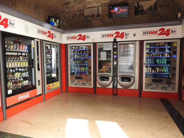 Sklep vendingowy we Włoszech 