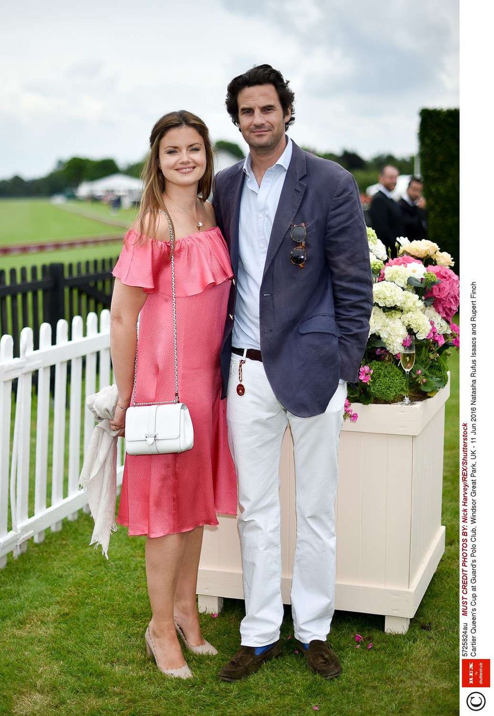 Były partner Kate Middleton: Rupert Finch z żoną