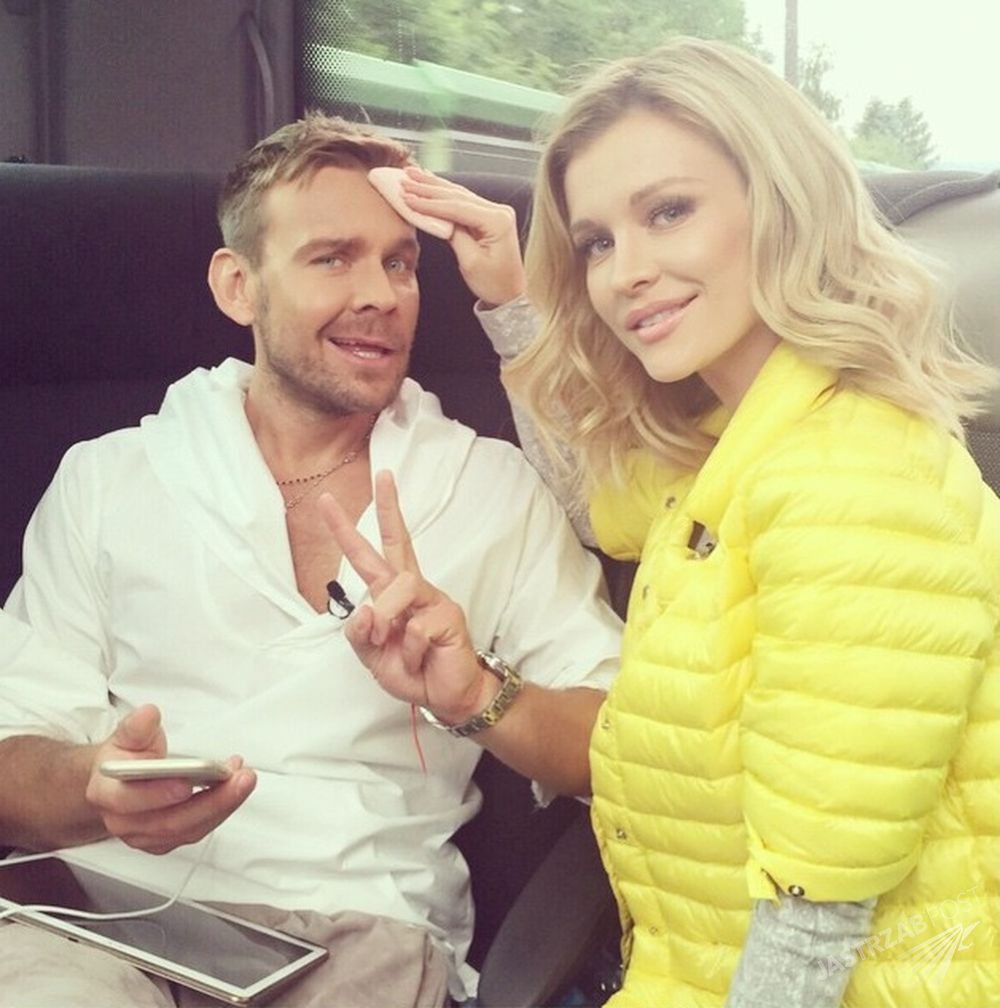Joanna Krupa i Dawid Woliński