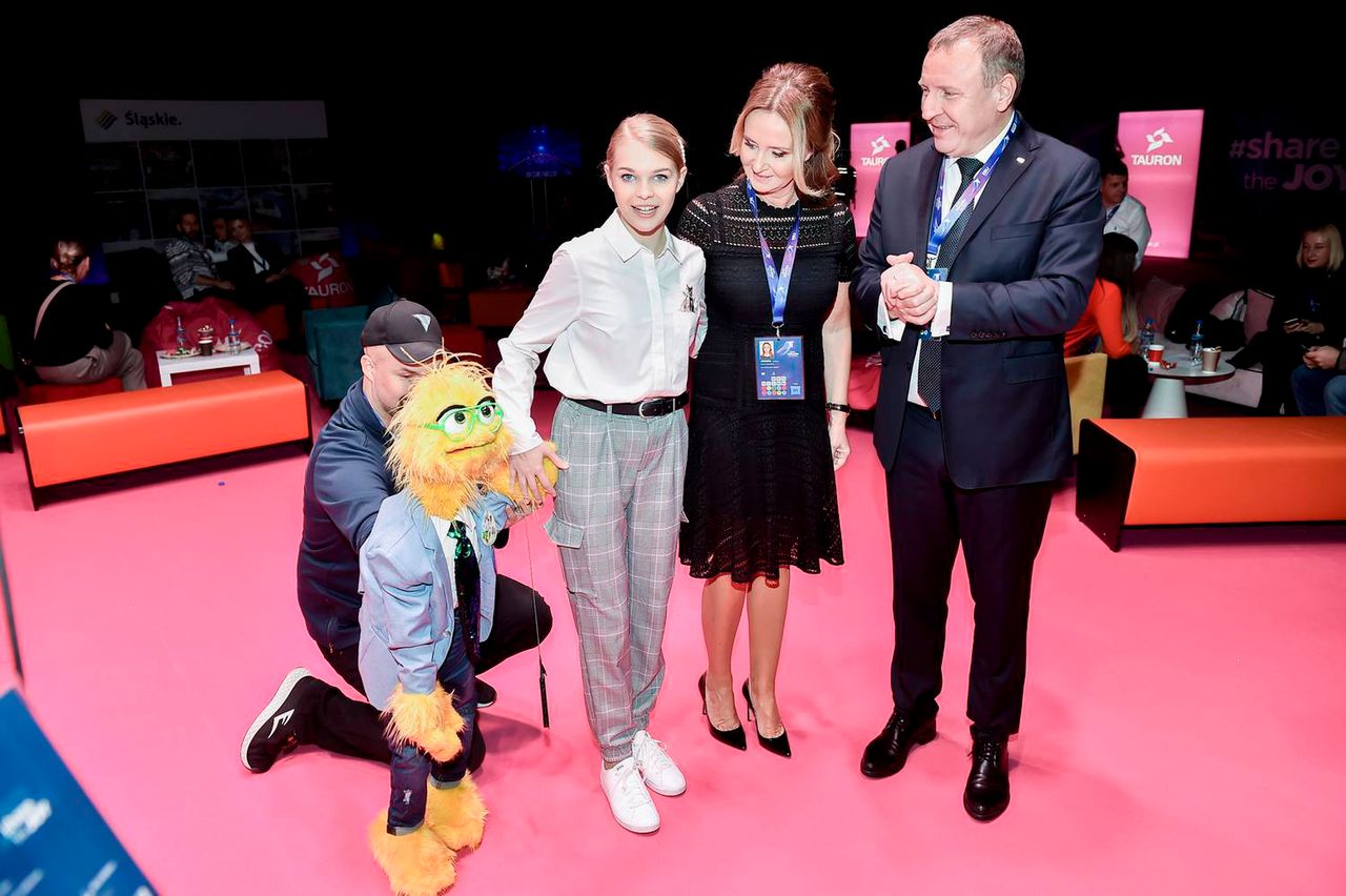 Jacek Kurski z żoną – Eurowizja Junior 2019 kulisy