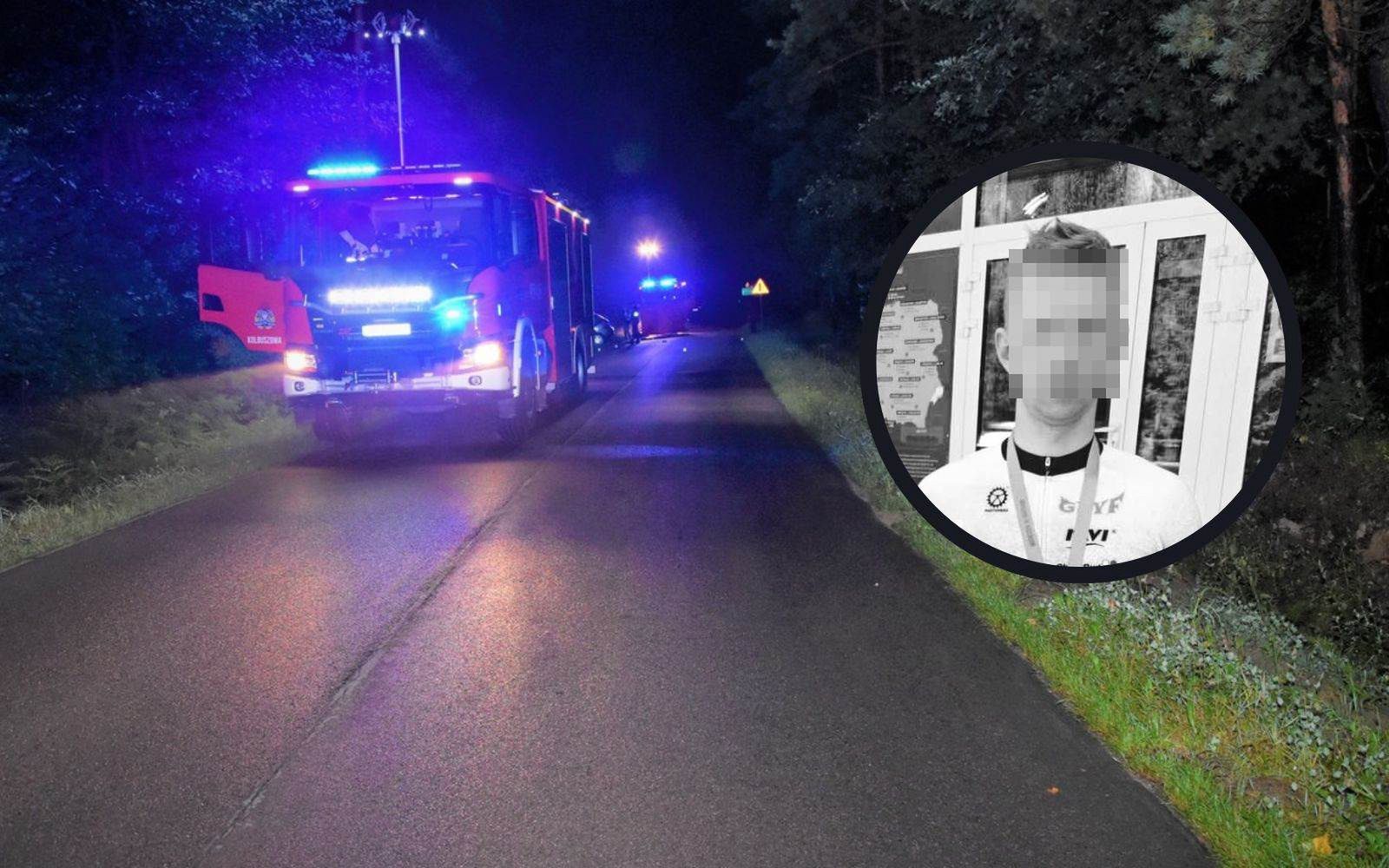 Wypadek w Leszczach. Zginął 22-letni rowerzysta