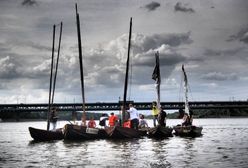 Flisacy poprowadzą orszak drewnianych łodzi na Wiśle