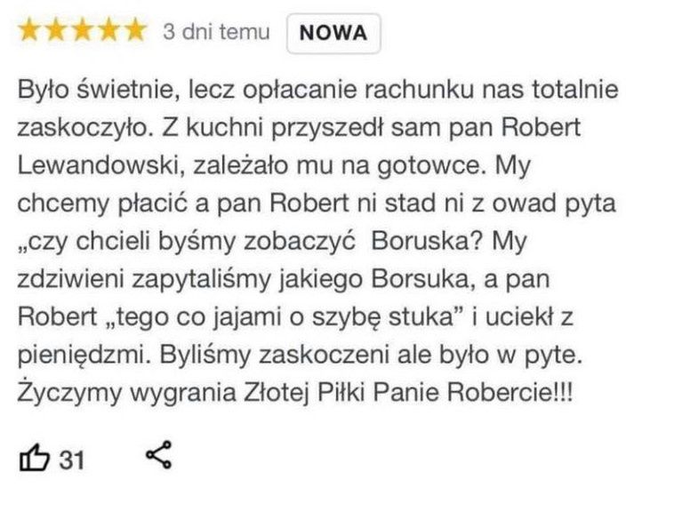 Żartował jeden z internautów