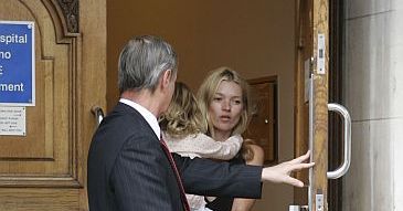 Kate Moss z córeczką