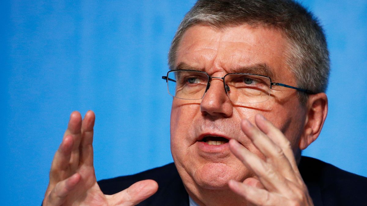 PAP/EPA / LARRY W. SMITH / Na zdjęciu: Thomas Bach