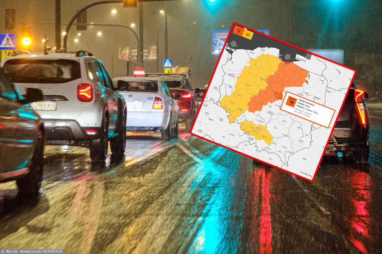 Alerty IMGW. Obejmują aż 9 województw