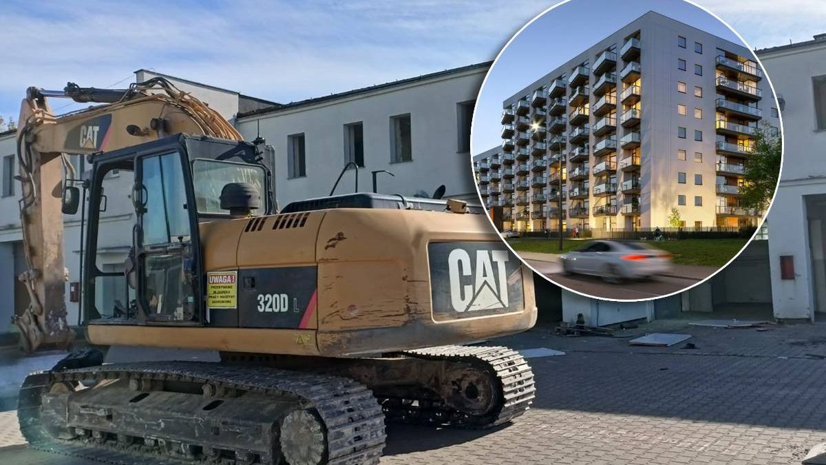 Rozpoczęta rozbiórka magazynów przy ul. Chodźki 12, powstaną tu mieszkania