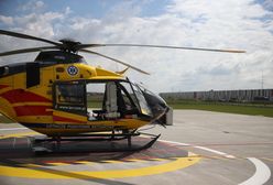 10-latek zaczął płonąć. Wezwano LPR