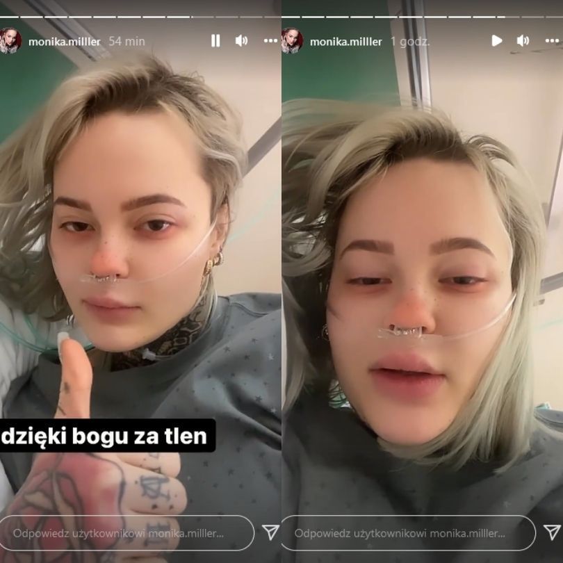 Monika Miller relacjonuje pobyt w szpitalu