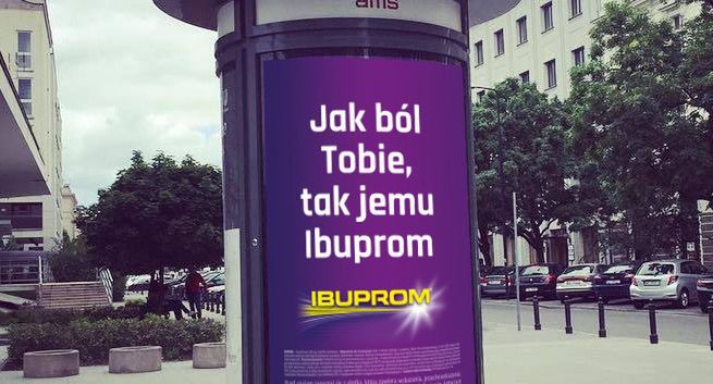 „Głową bólu nie przebijesz” i inne przysłowia reklamują Ibuprom
