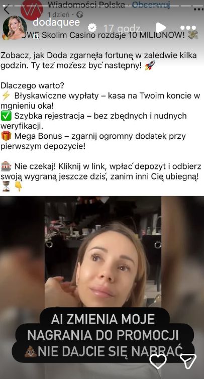 Doda padła ofiarą kradzieży wizerunku 