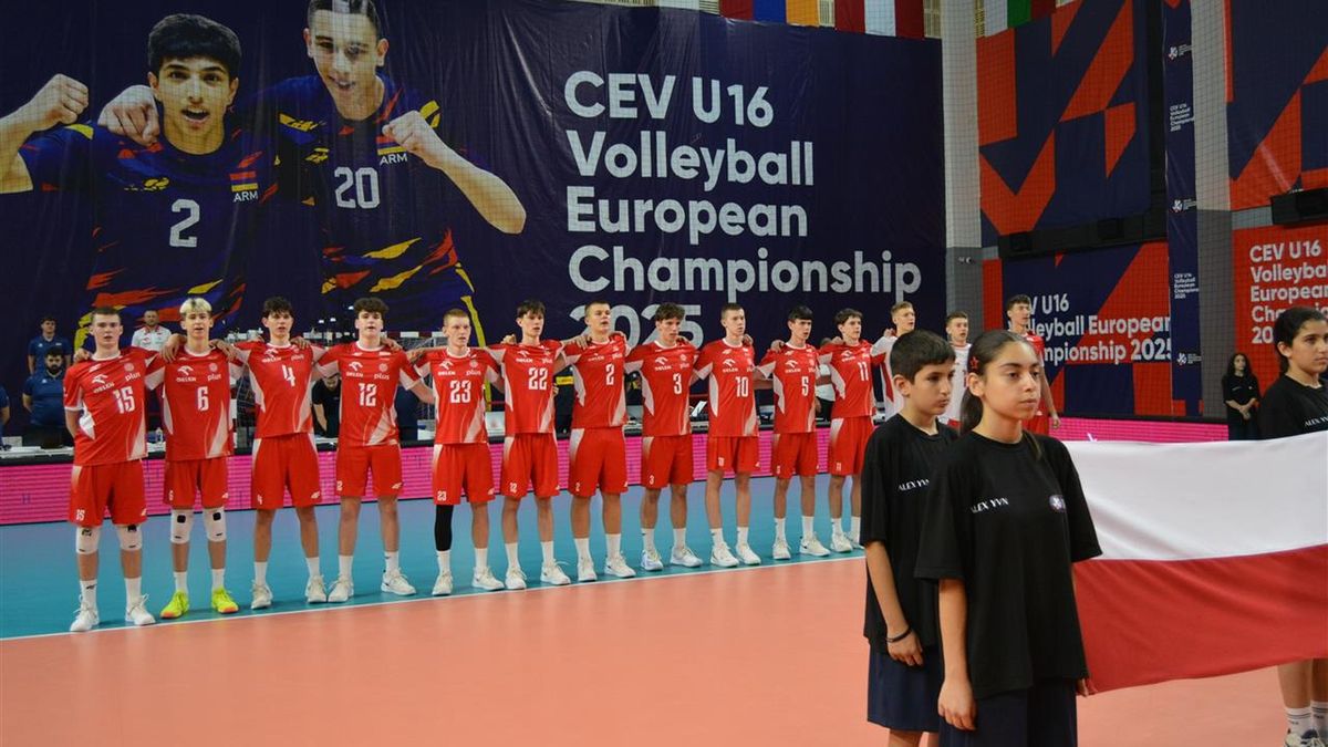 Materiały prasowe / CEV / Na zdjęciu: reprezentacja Polski U-16