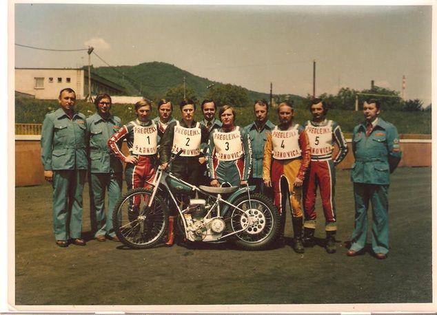 Preglejka Żarnowica, 1977: Jan Daniel, Jan Danihel, Jaroslav Danko, Jozef Lacko, Milan Cernek.