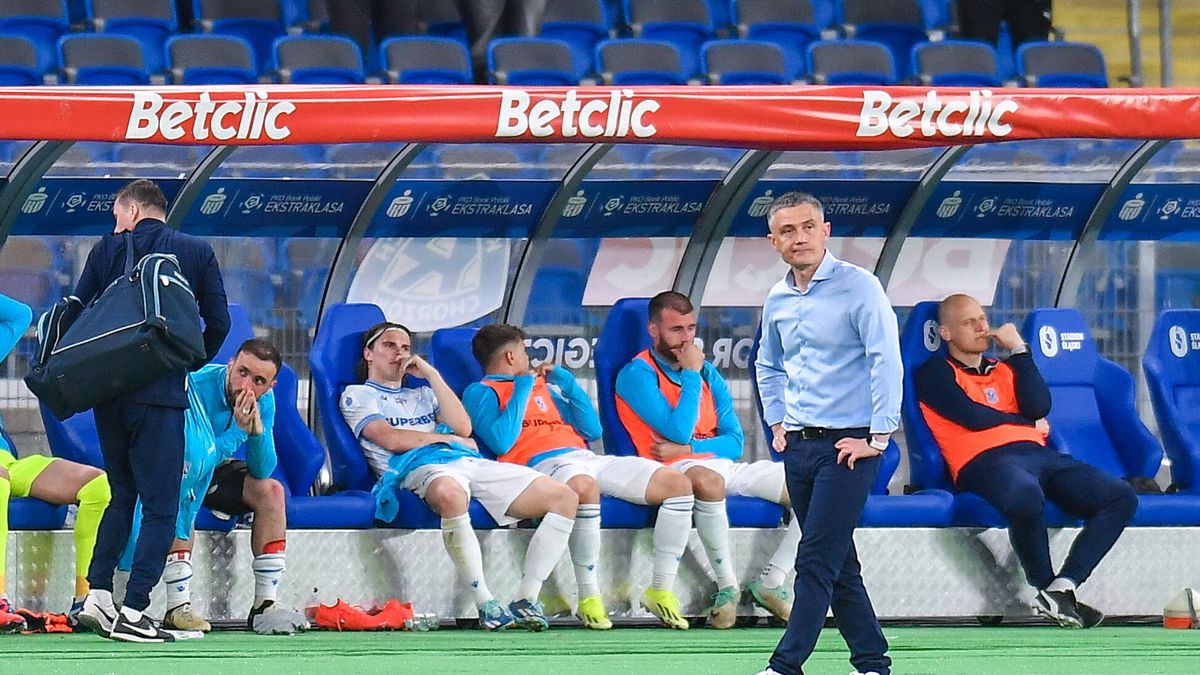 PAP / PAP/Michał Meissner / Mariusz Rumak nie wierzy w możliwość zdobycia mistrzostwa Polski