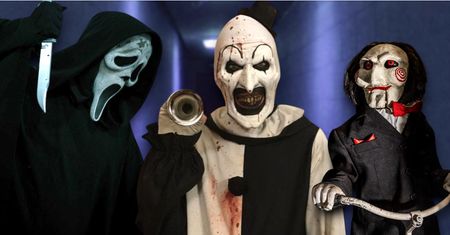 PSYCHOTEST: Ghostface, Jigsaw, Art the Clown czy Puchatek? Sprawdź, którym mordercą z horroru jesteś