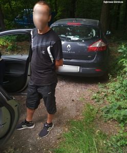 Dąbrowa Górnicza. Pościg jak z filmów, zakończenie w lesie