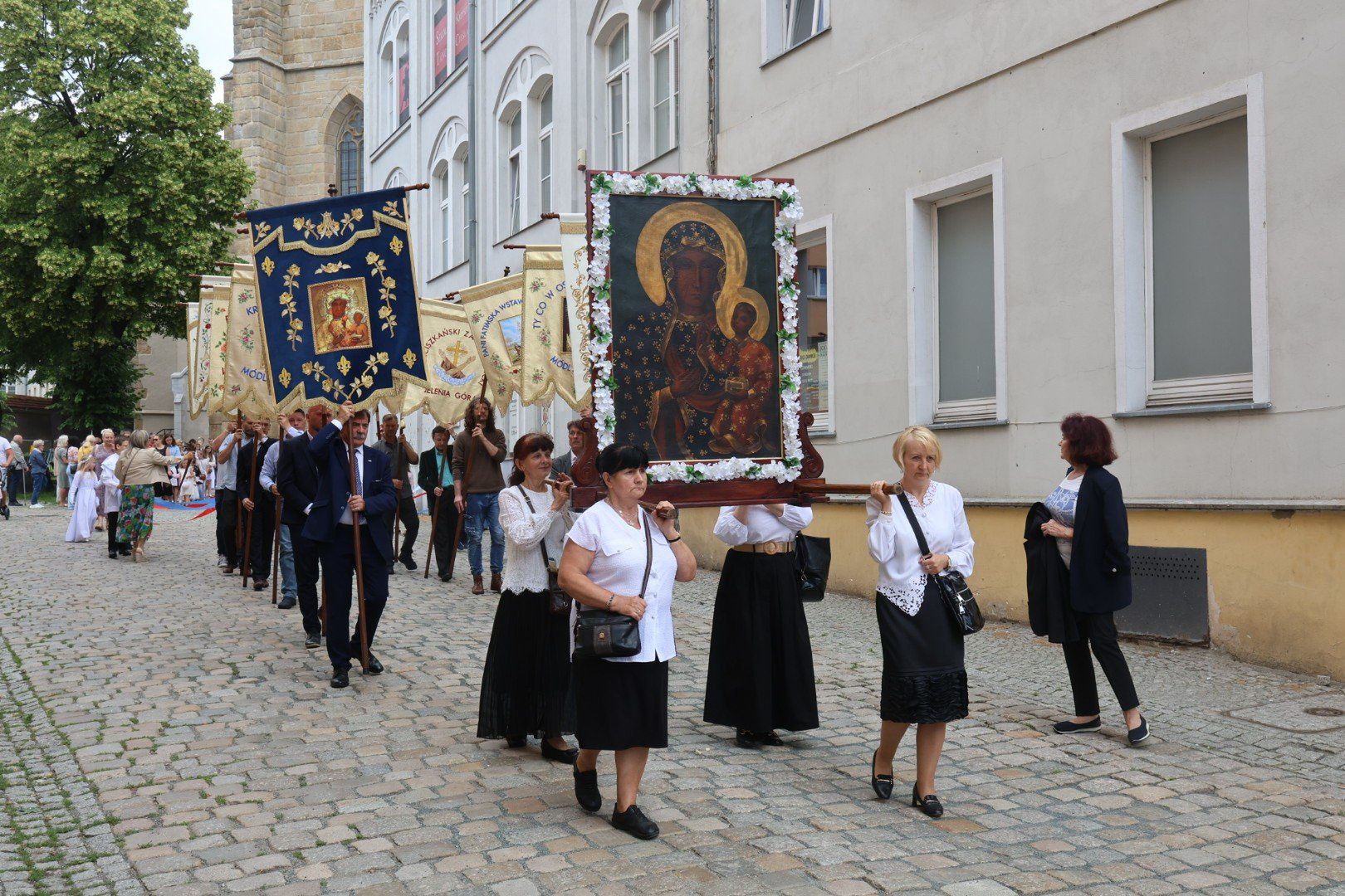 19.06.2025 Jelenia Góra. Procesja Bożego Ciała