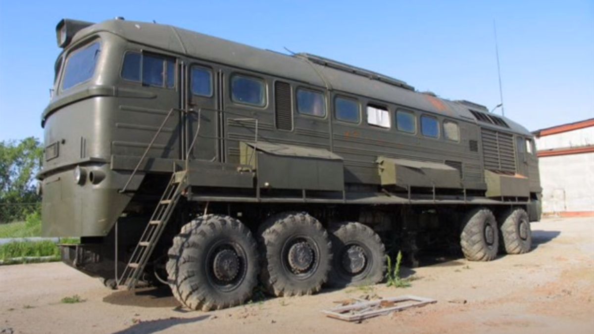 Wygląda potężnie. Szkoda, że dalsze losy tej maszyny pozostają nieznane.