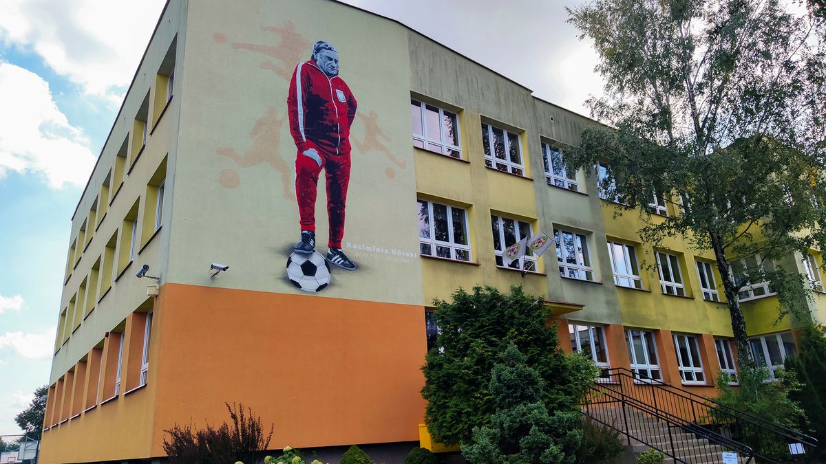 Zdjęcie dnia: Kazimierz Górski pojawił się na muralu w Białymstoku 1