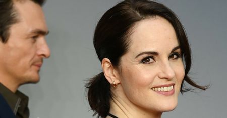 Nikt nie miał takiego rozcięcia. Michelle Dockery była gwiazdą czerwonego dywanu