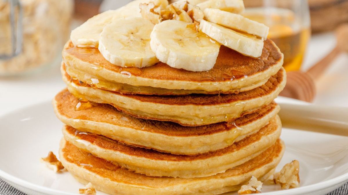 Placki bananowe - Pyszności