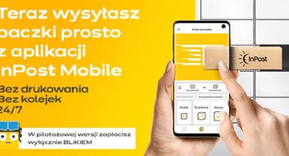 Paczkę InPost nadamy przez aplikację