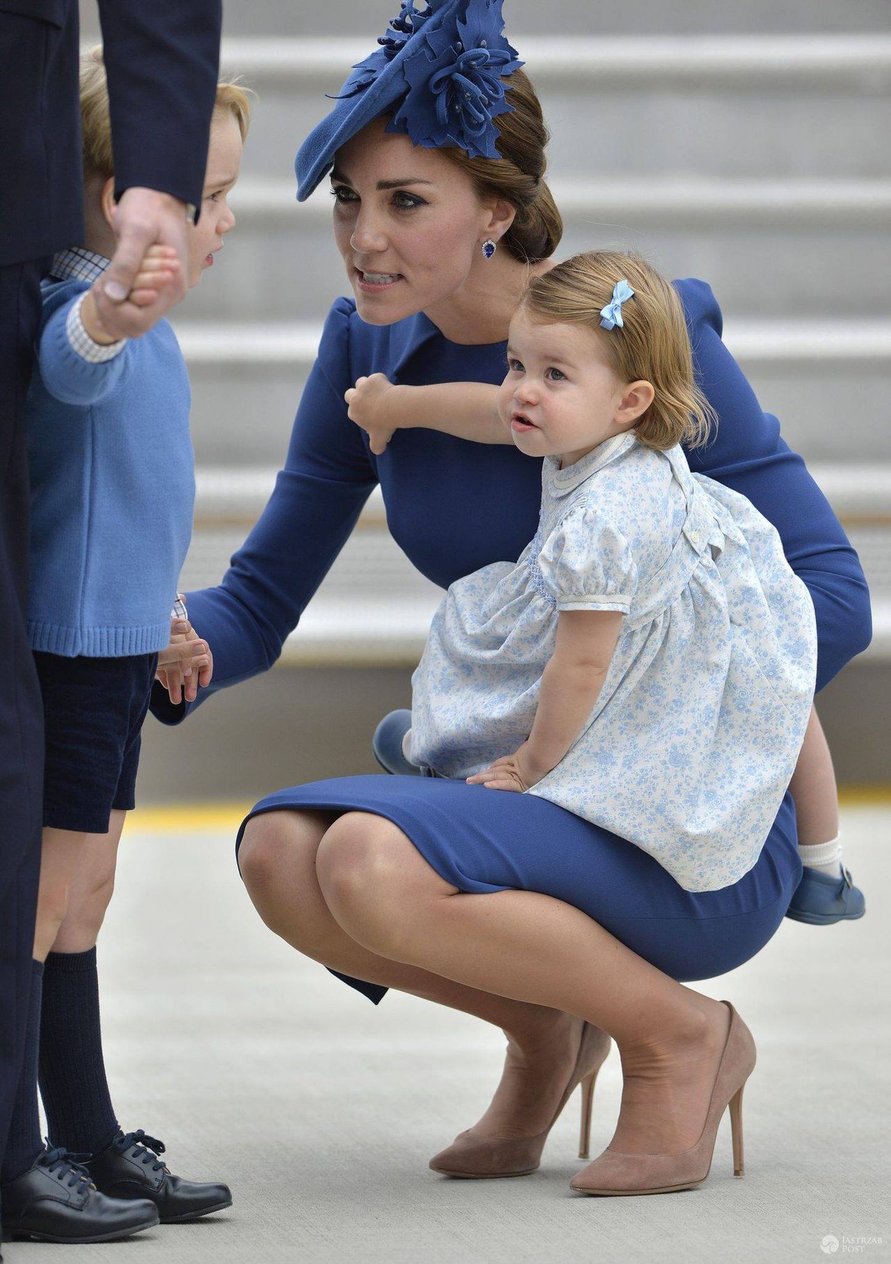 Książę George, Księżna Kate, księżniczka Charlotte w Kanadzie