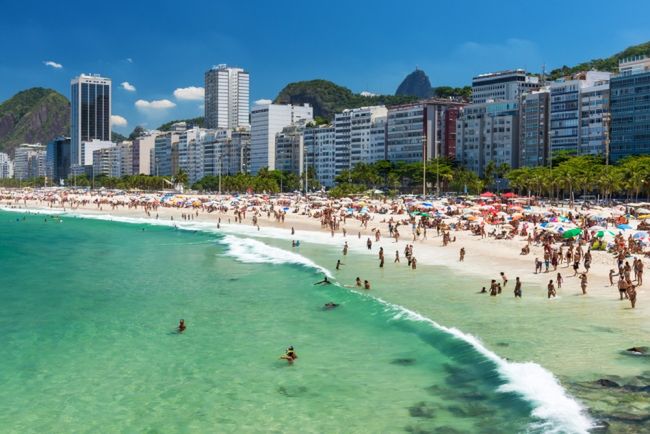 Plaża Copacabana, Rio de Janeiro, Brazylia (catarina belova / Shutterstock.com) 
