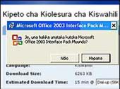 Oprogramowanie Microsoftu w swahili
