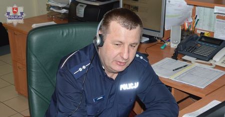 Pomocnik dyżurnego w Radzyniu Podlaskim pomógł uratować dziecko